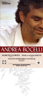 Paola Sanguinetti e Andrea Bocelli